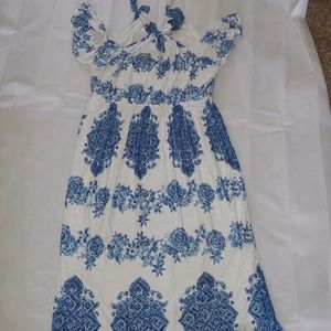 Plus Size Print  Dress